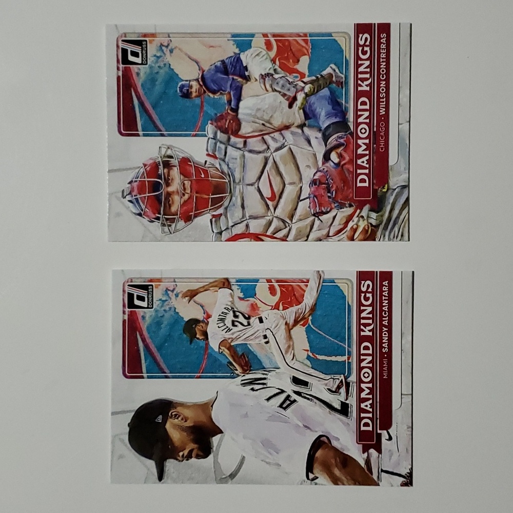 2 - MLB Diamond Kings Cards
